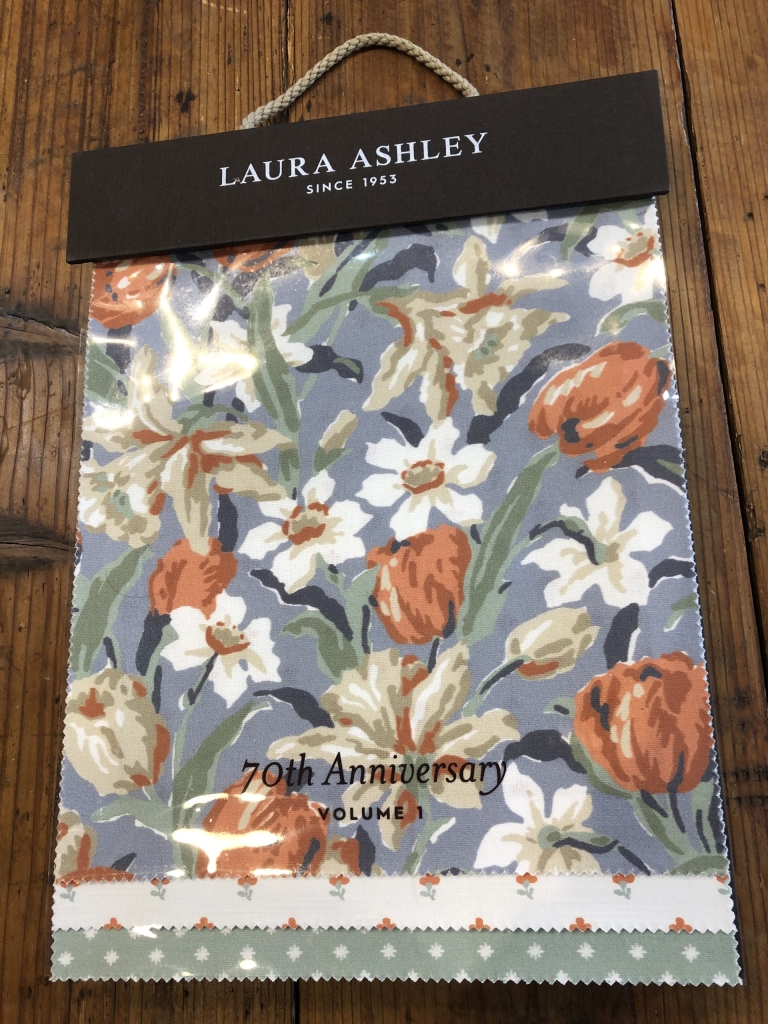 ローラアシュレイ ヘンリエッタ はぎれ ③ ローラアシュレイ生地 LAURA ASHLEY - ローラアシュレイ 人気柄